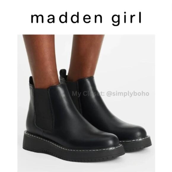Madden Girl Women's Kween Chelsea Boots - size 10 - Picture 1 of 13
